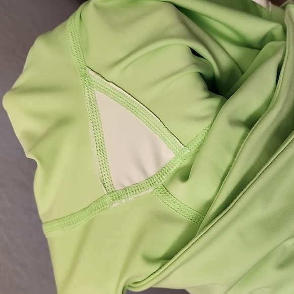 Free People Movement Neon Green High-Rise 7/8 Wrap Lose Control Leggings - Picture 10 of 12